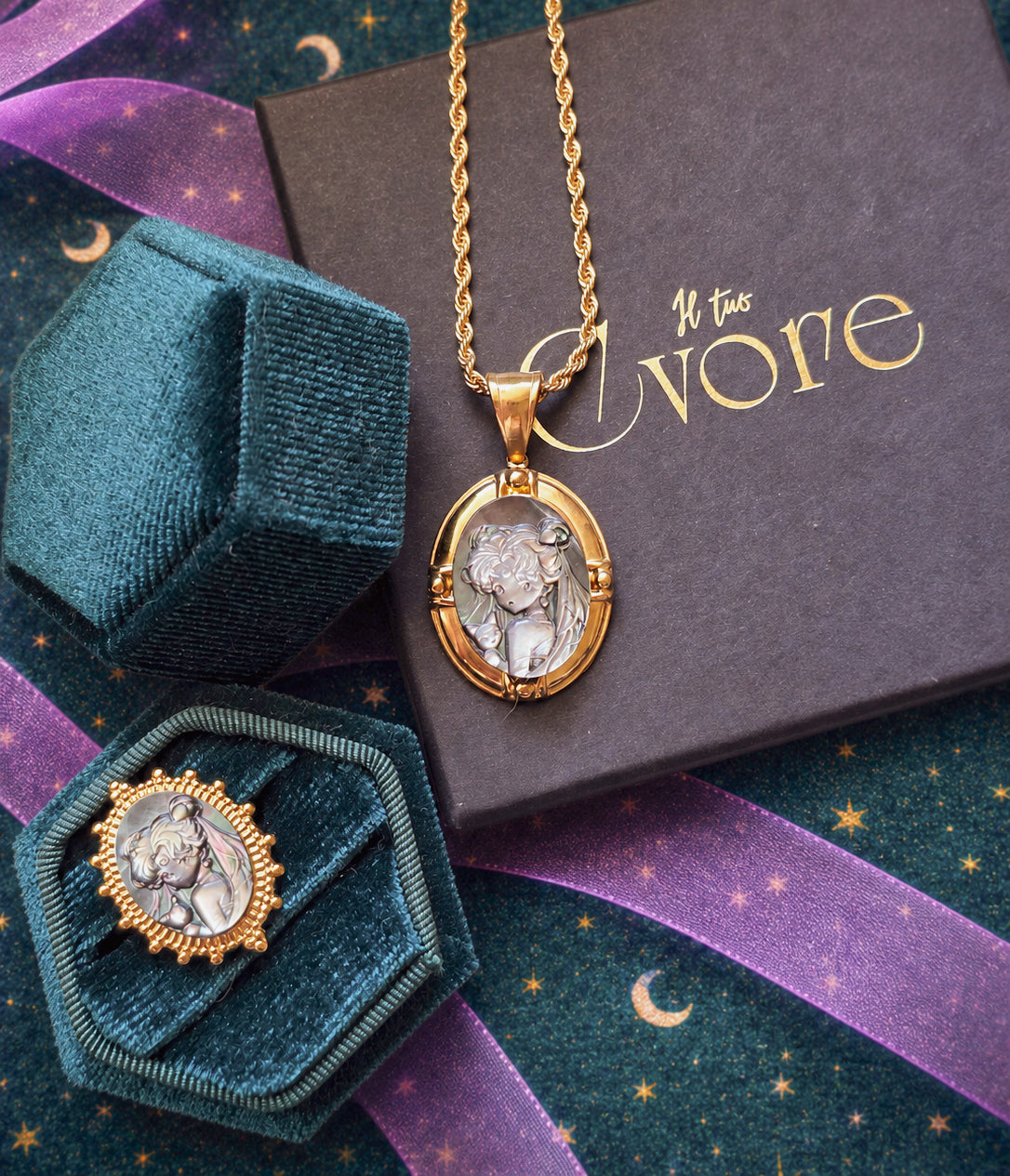 Anello Guerriera Della Luna