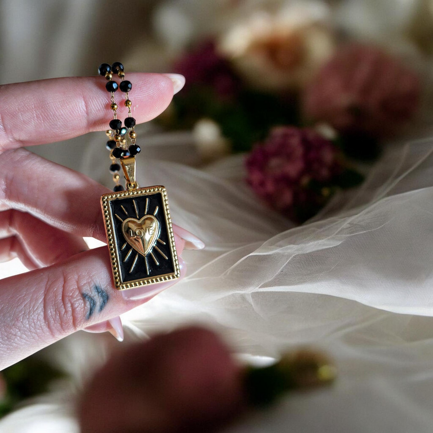 Koray Black Necklace