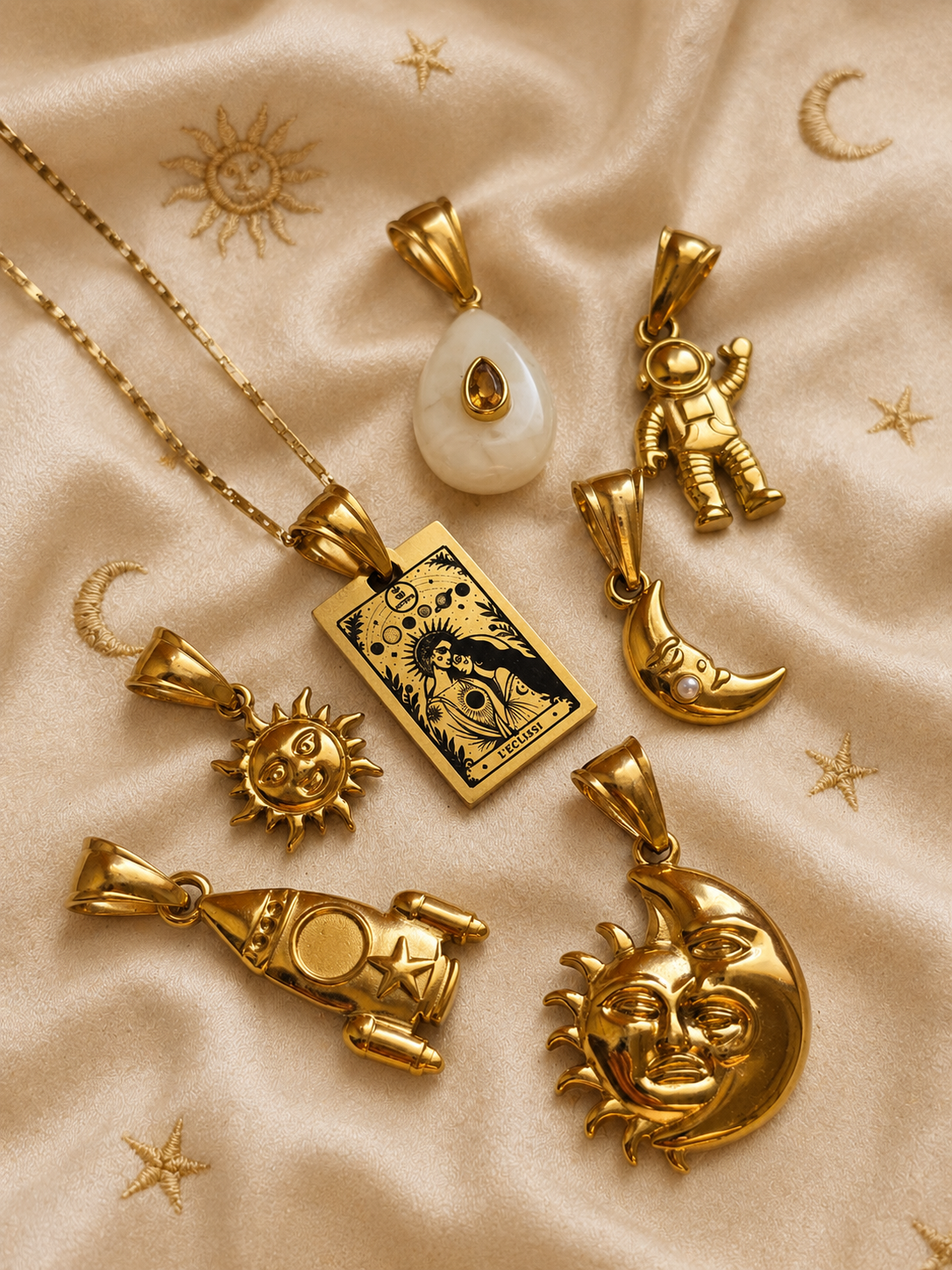 Charm Razzo Gold