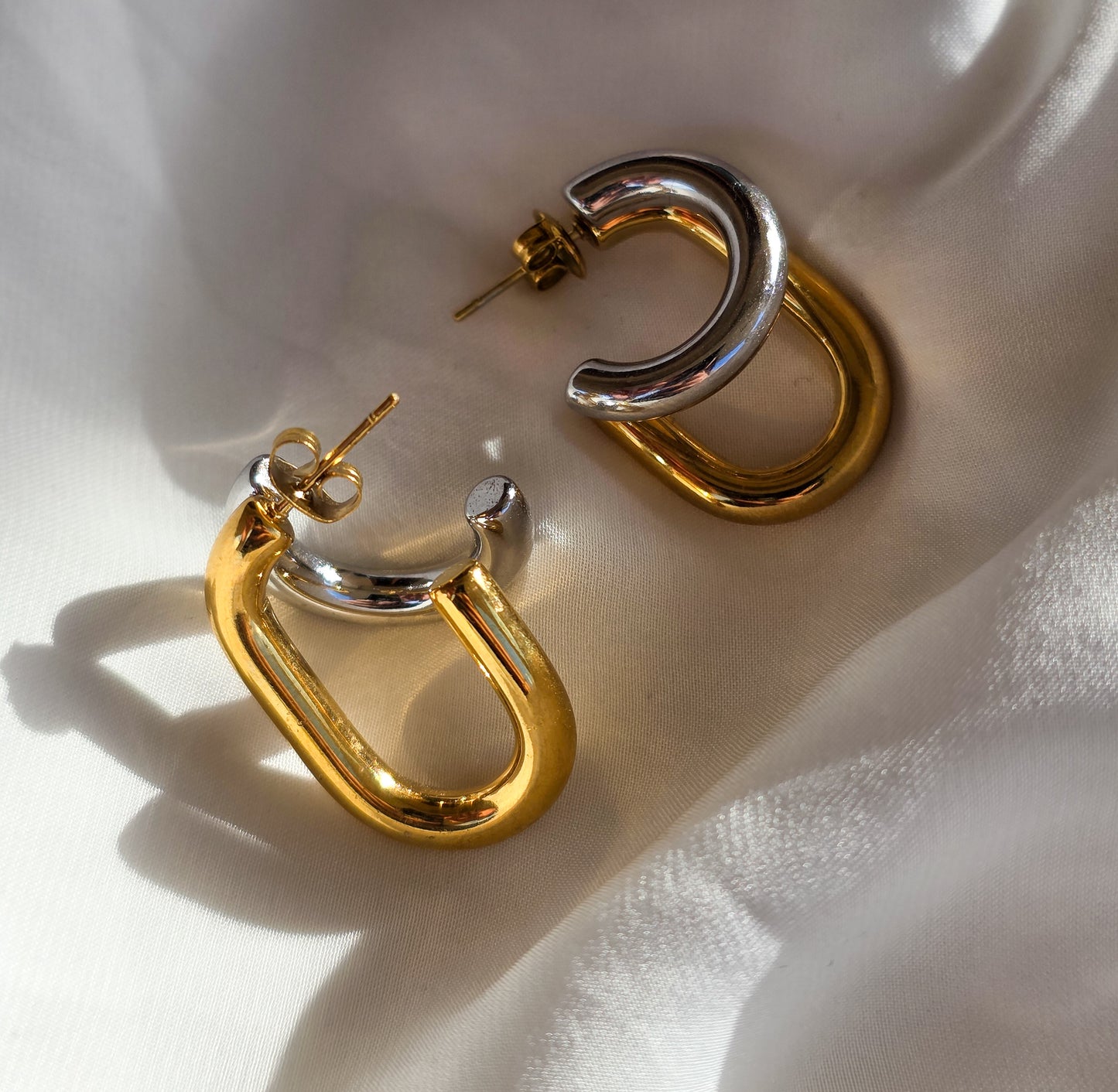 Orecchini Dual Link