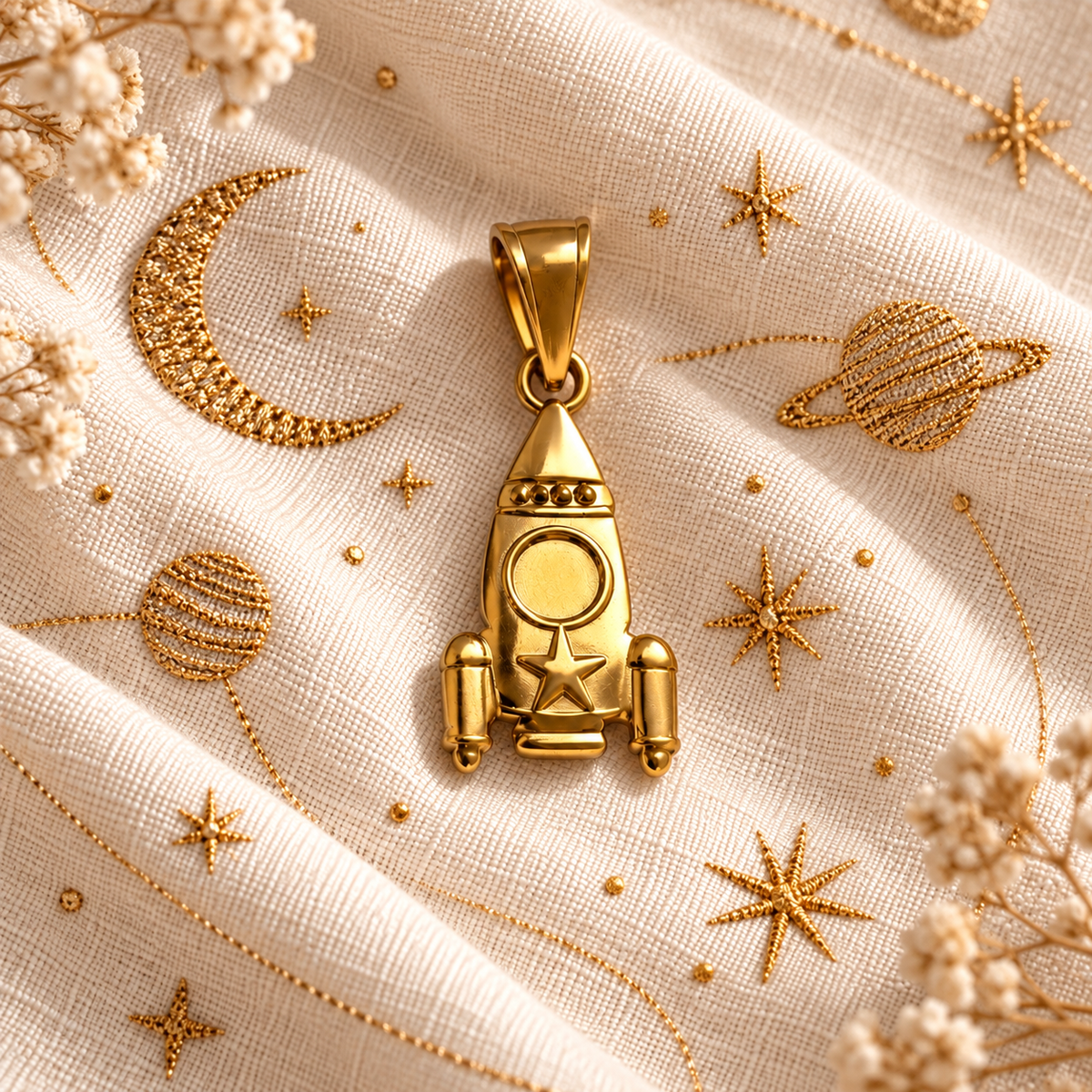 Charm Razzo Gold