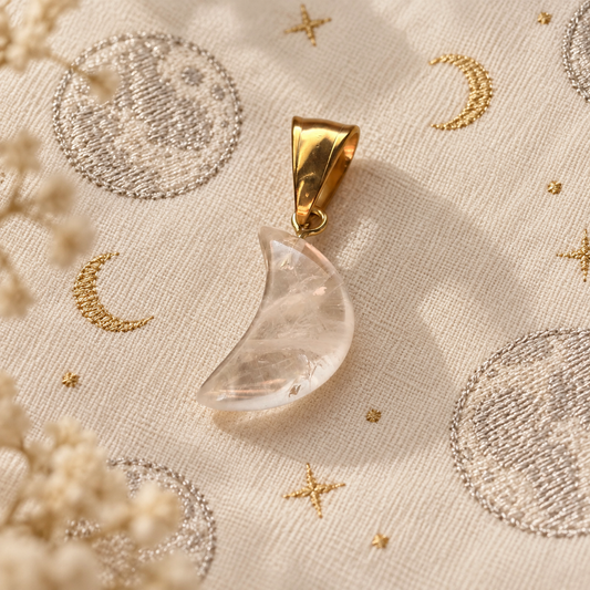 Charm Luna di quarzo