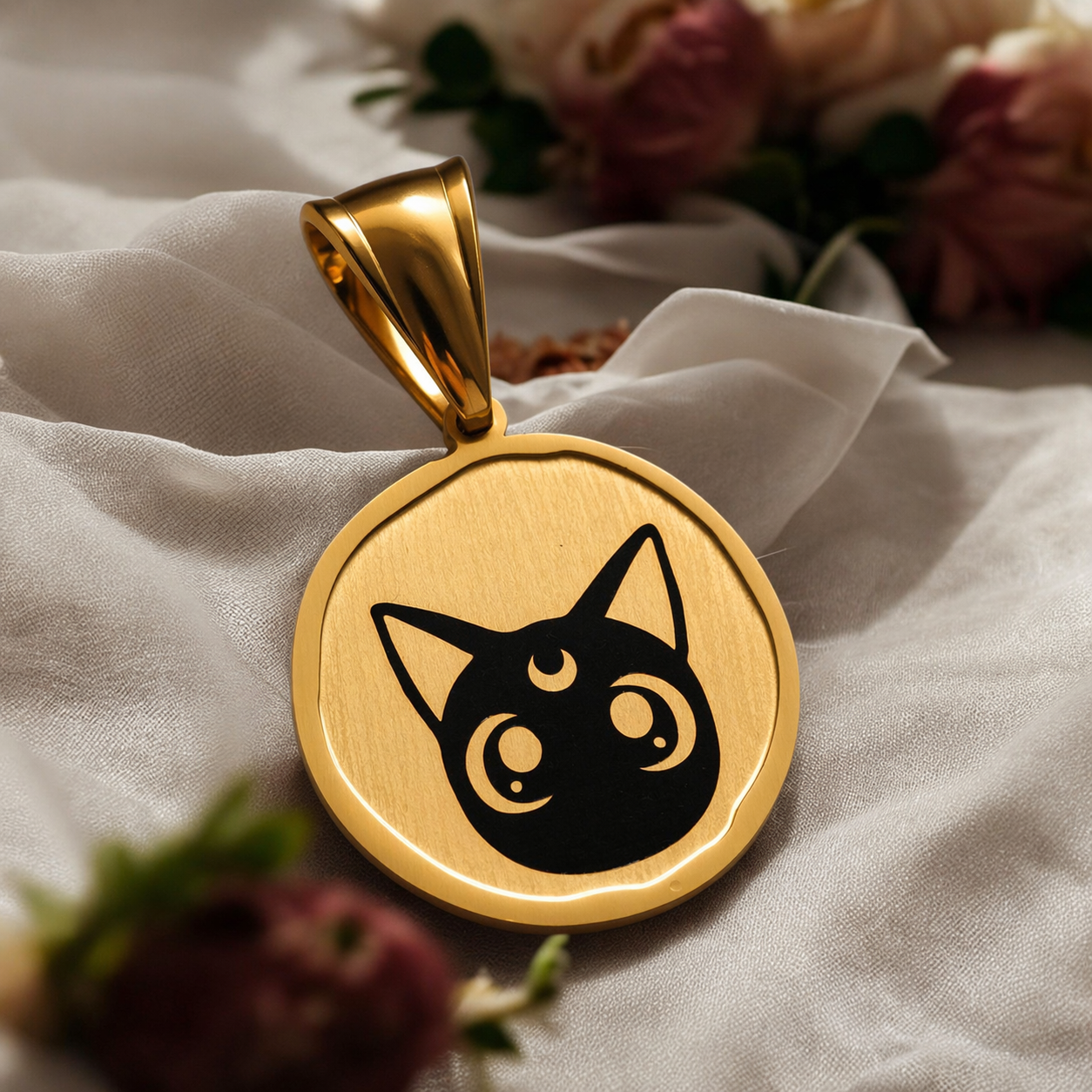 Moon Eyes Charm