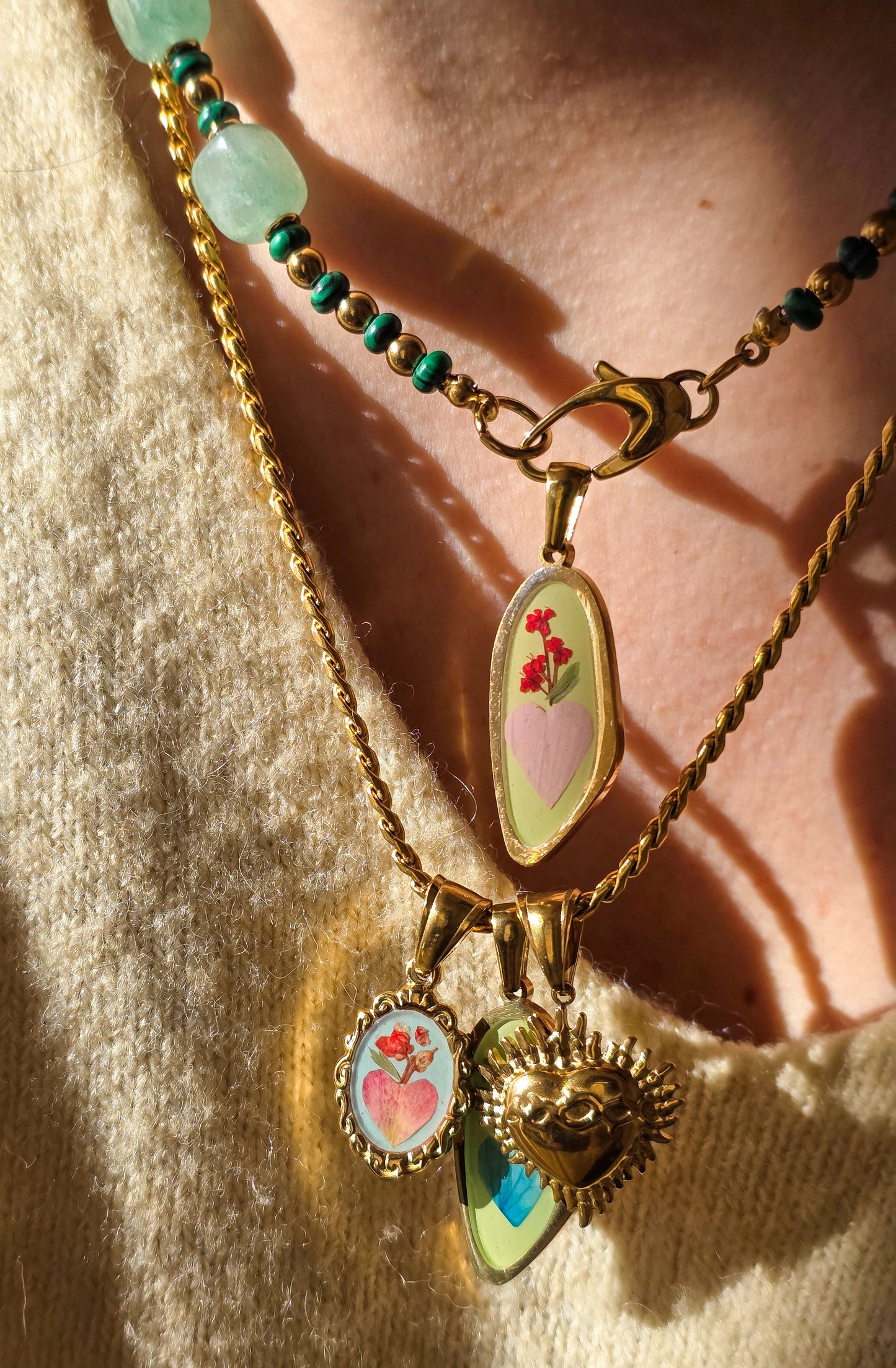 Mother Stone Aventurine Necklace