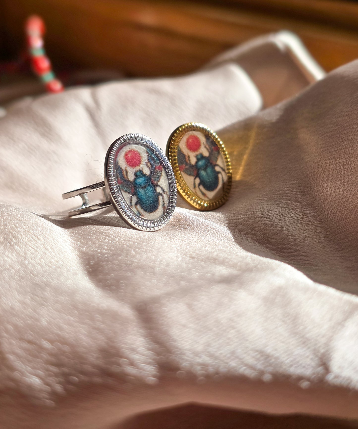 Anello Scarbeo di Amenti