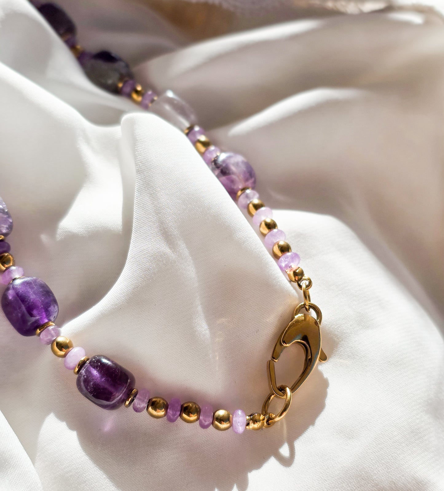 Mother Stone Amethyst Necklace