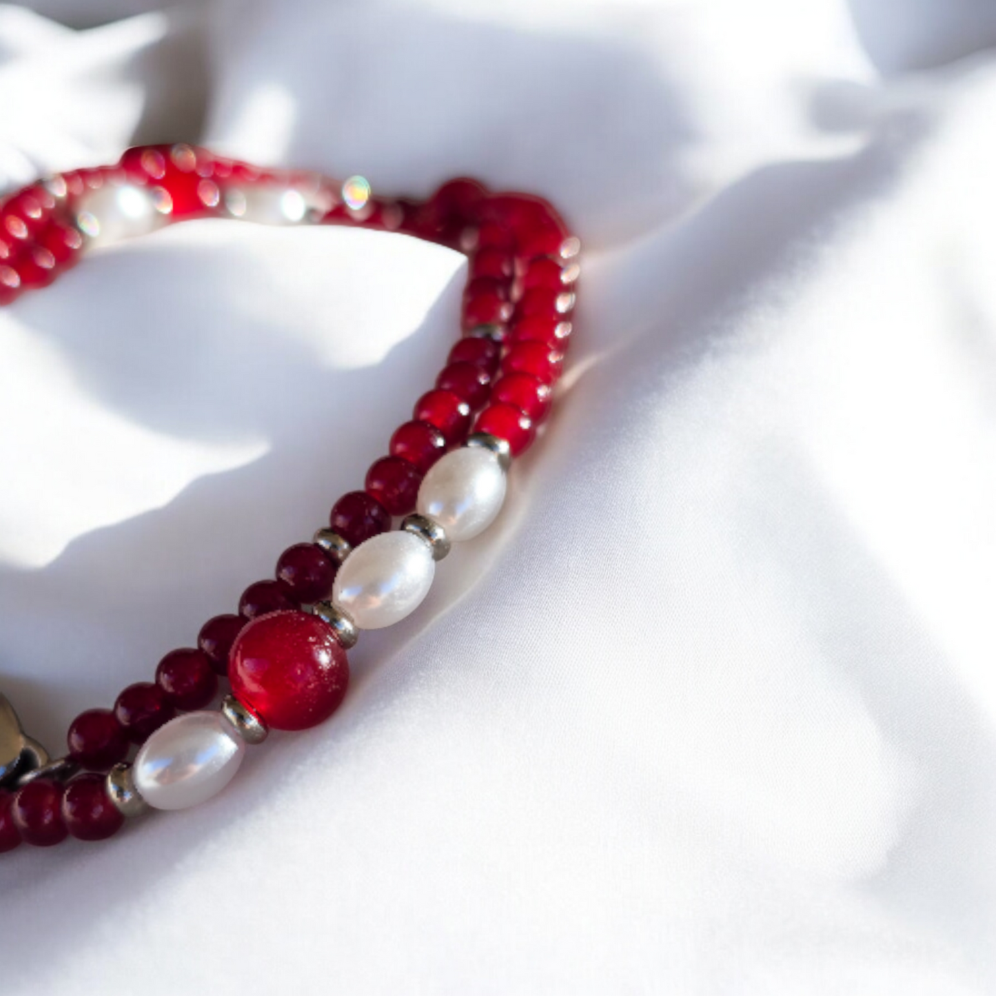 Rosarium Silver Necklace