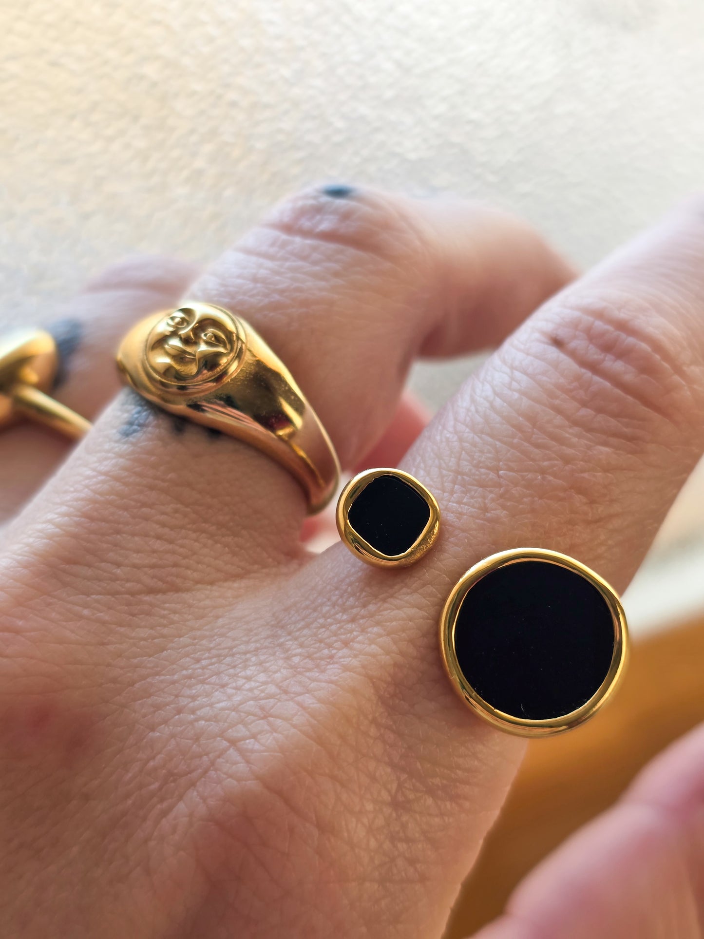 Anello Double Tormalina