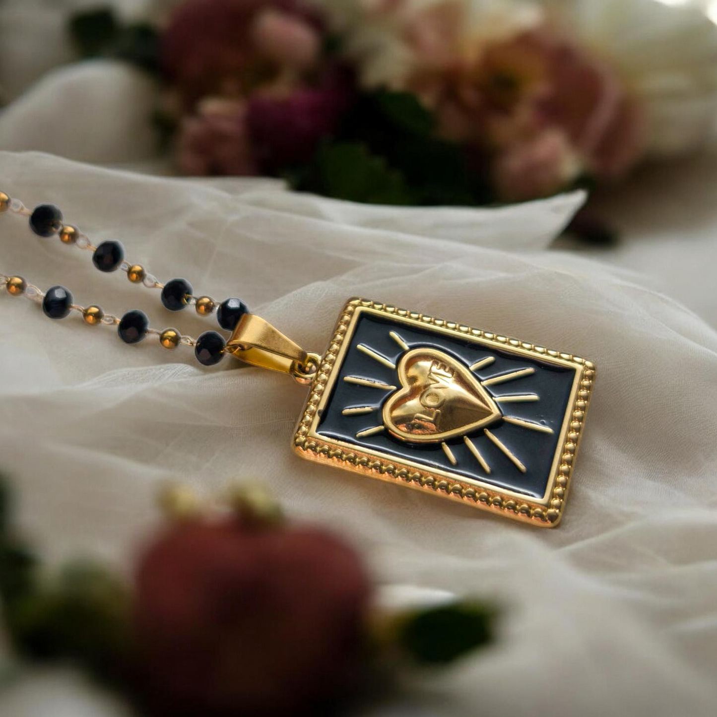Koray Black Necklace