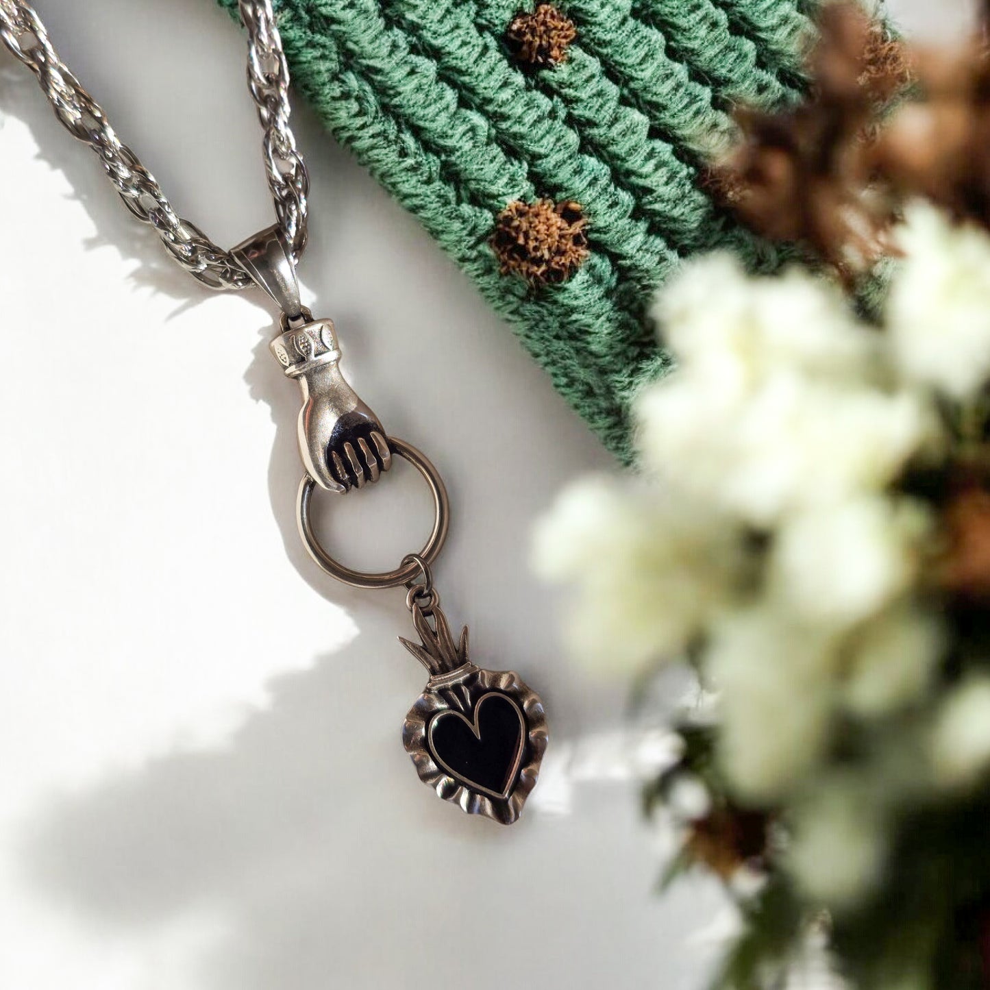 Girocollo Nero Custode