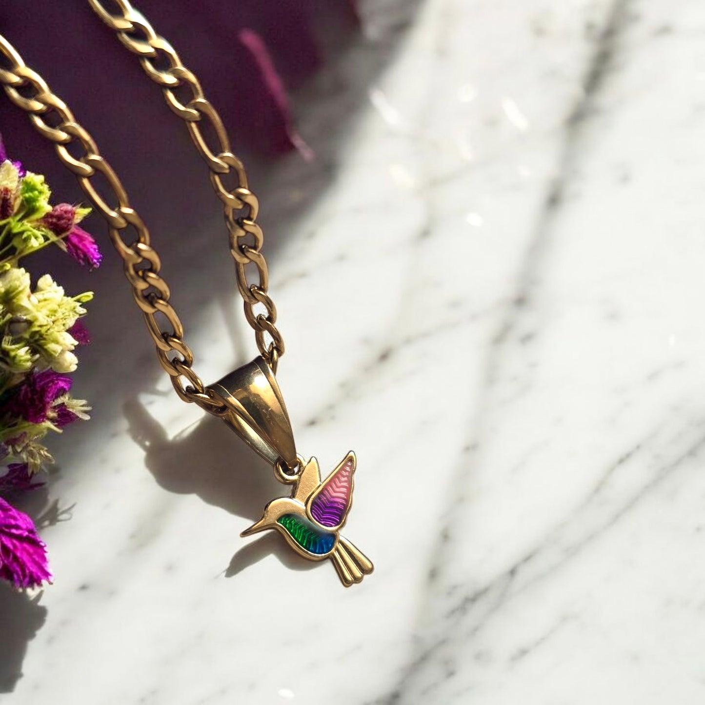 Hummingbird Charm