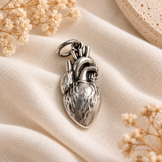 Charm Cuore Anatomico 3d