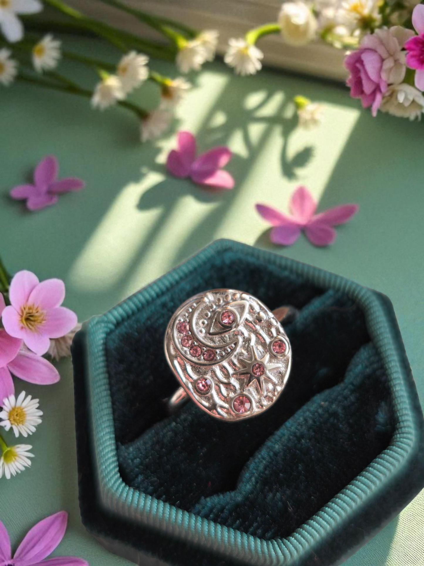 Anello Lvnatica Silver Rosa