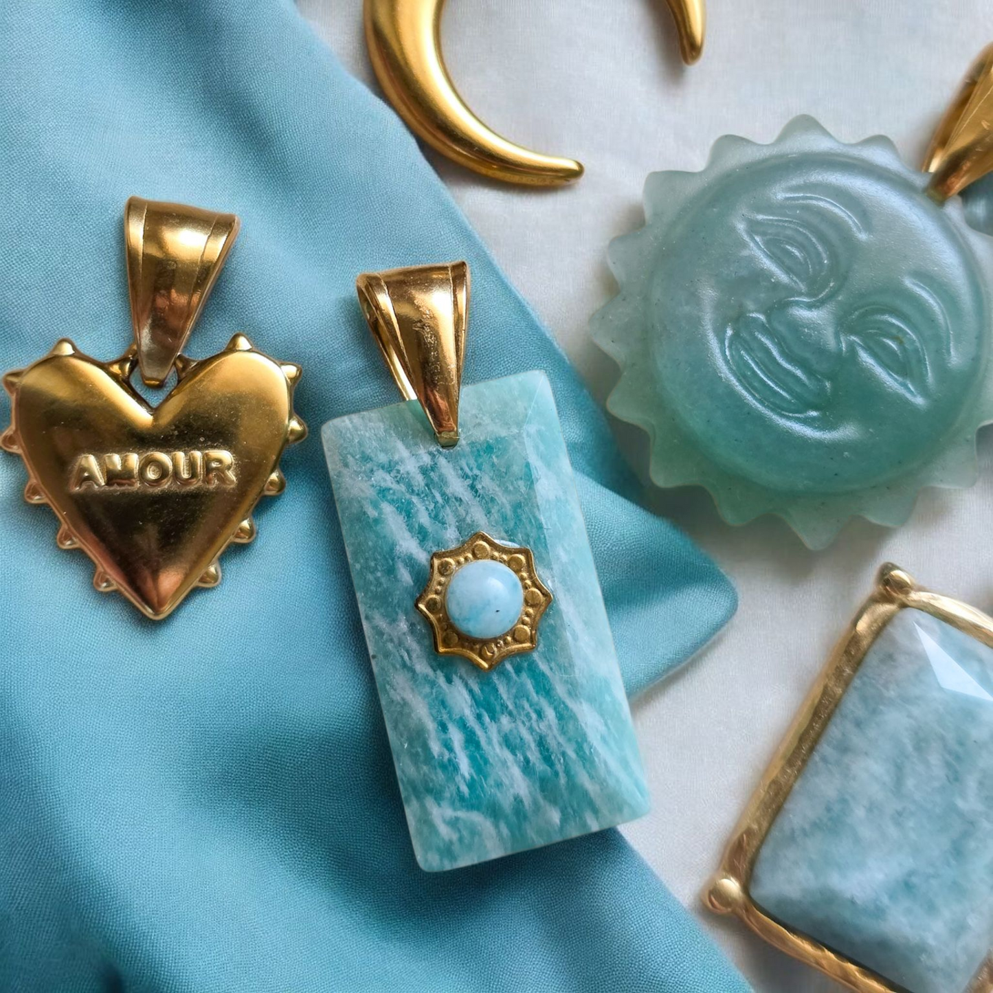 Charm Solara Avventurina