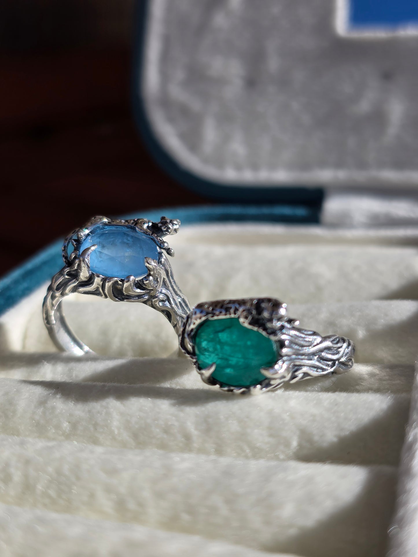 Anello Nyra Acquamarina