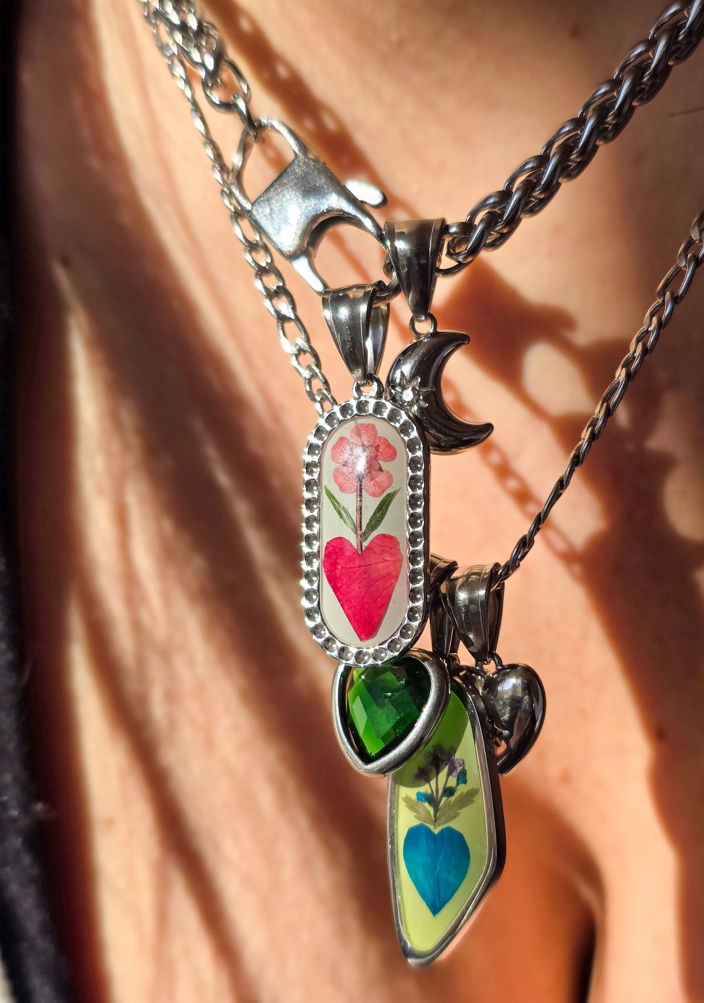 Charm Cvore Smeraldo