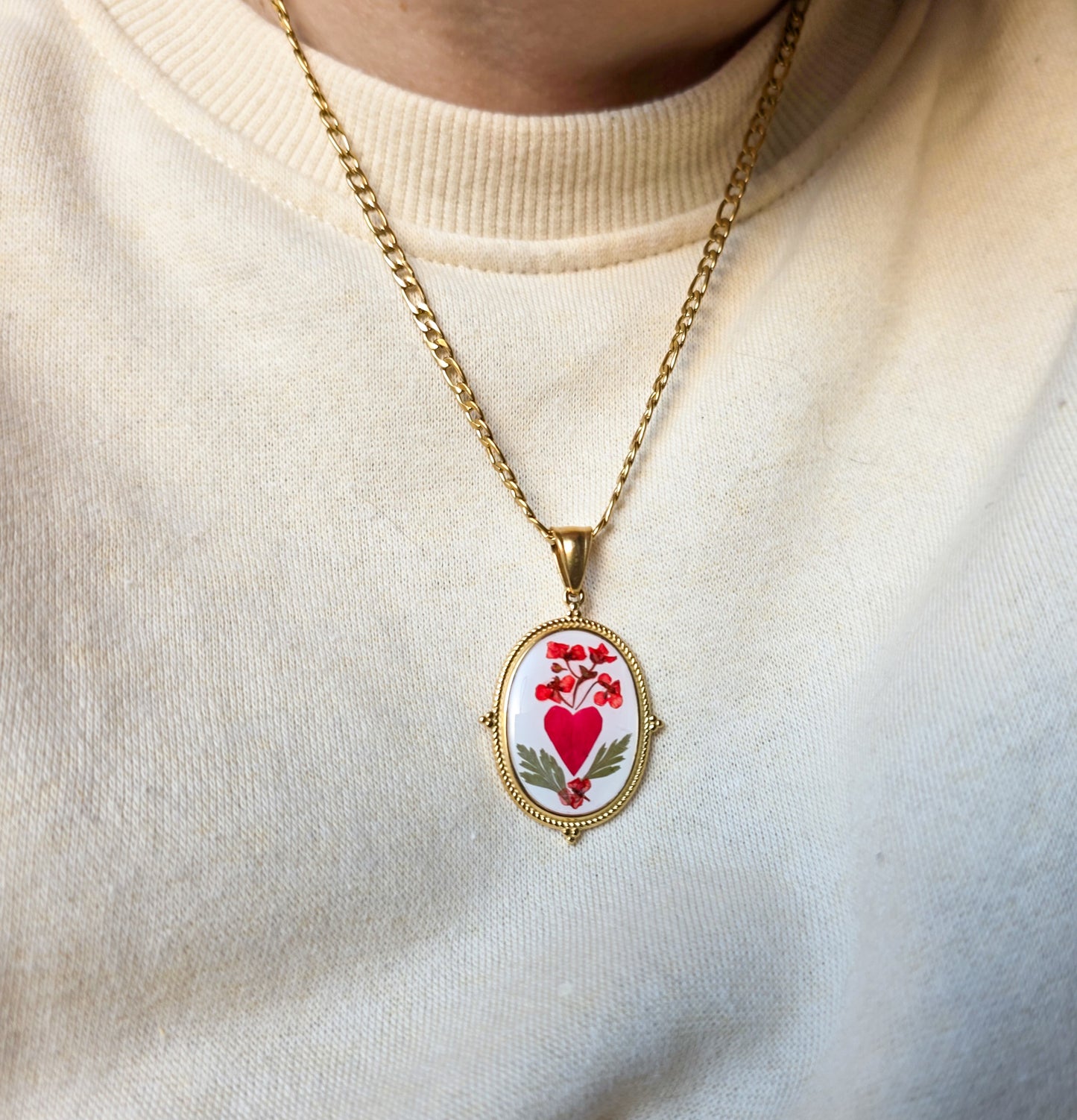 Customizable Sacred Flowers (free engraving)