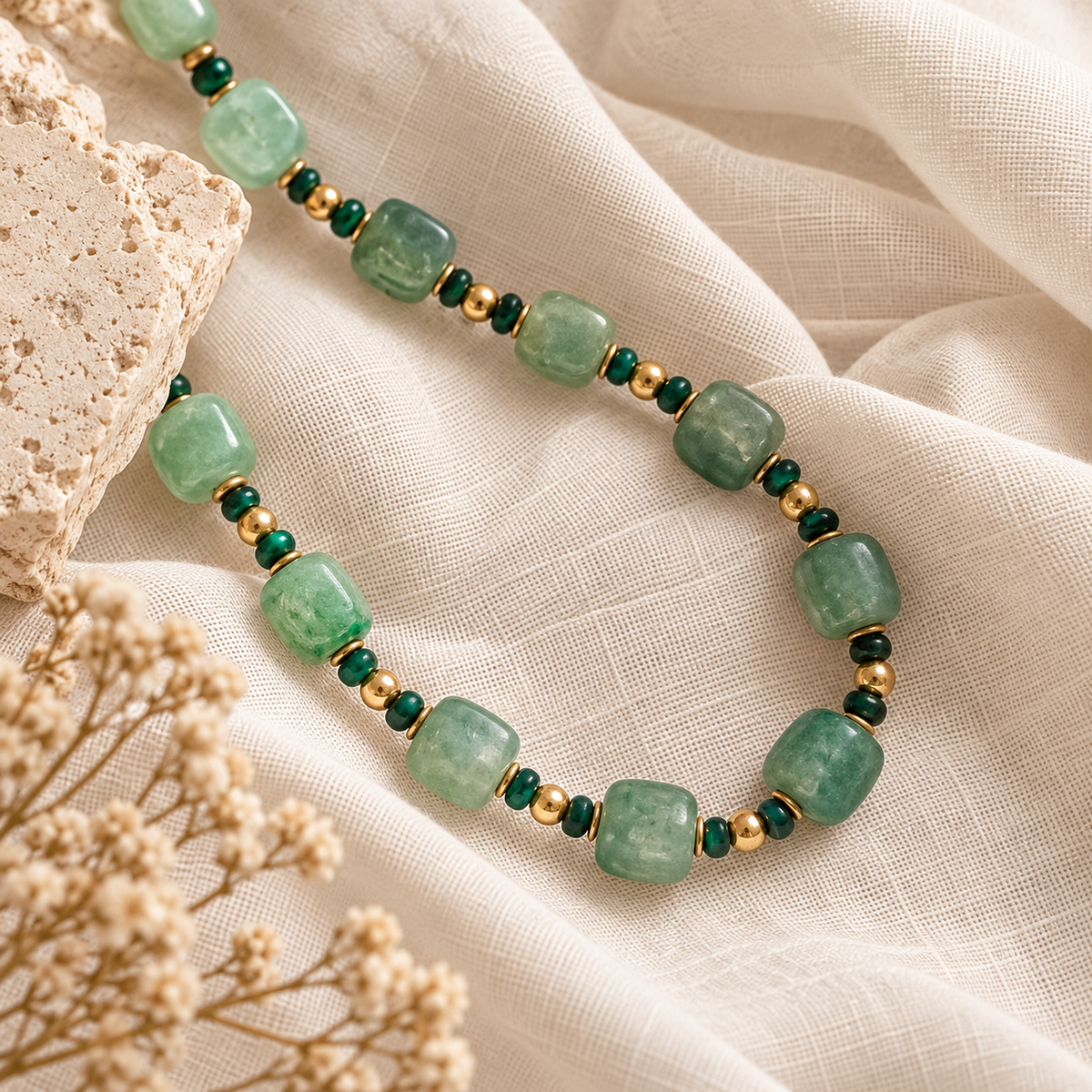 Mother Stone Aventurine Necklace