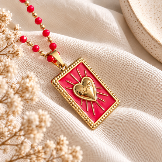 Koray Red Necklace