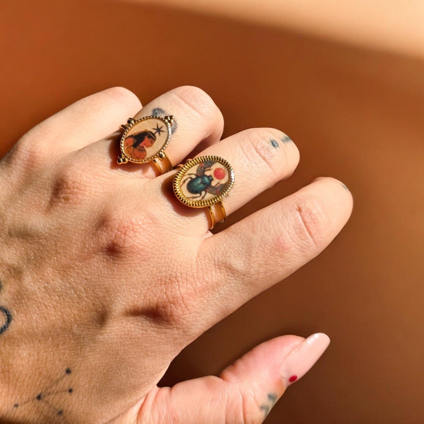Anello Scarbeo di Amenti