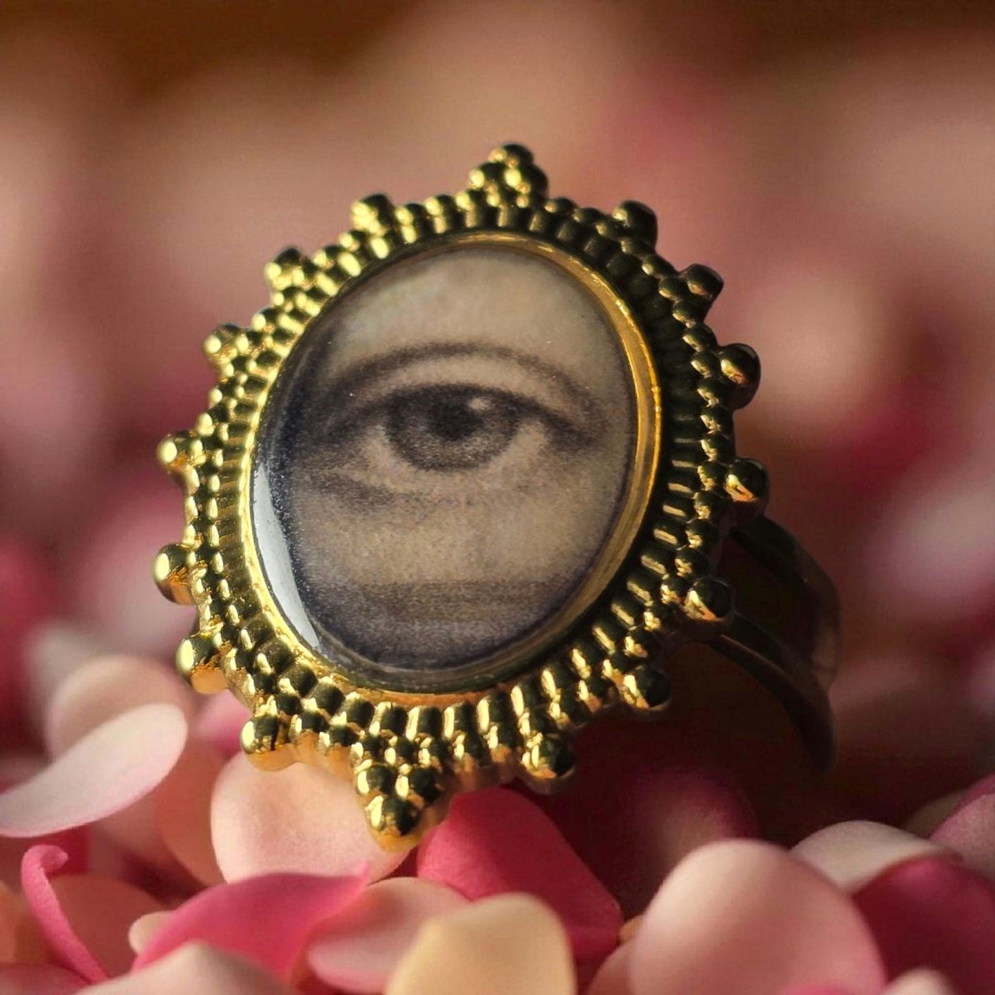 Anello Occhio di Mirabilie Gold