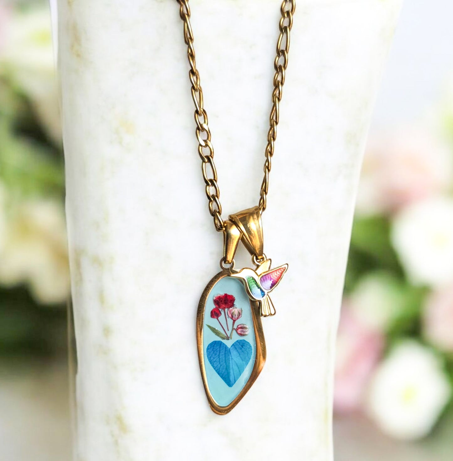 Hummingbird Charm