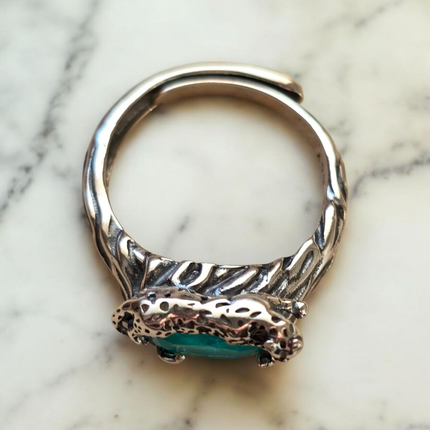 Anello Nyra Amazzonite