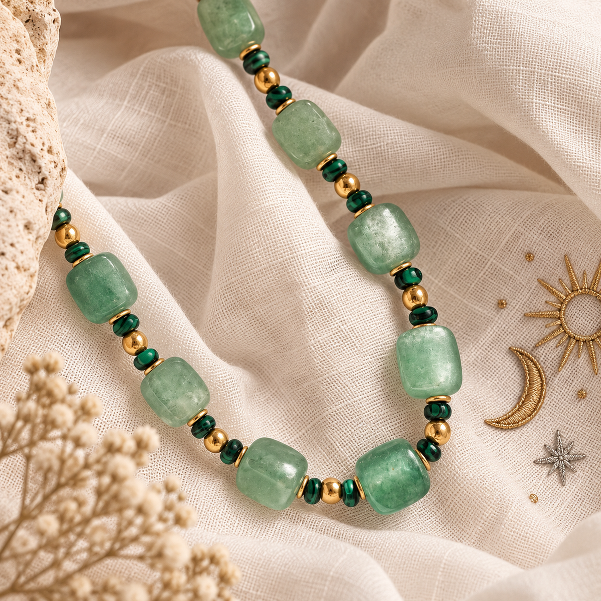 Mother Stone Aventurine Necklace