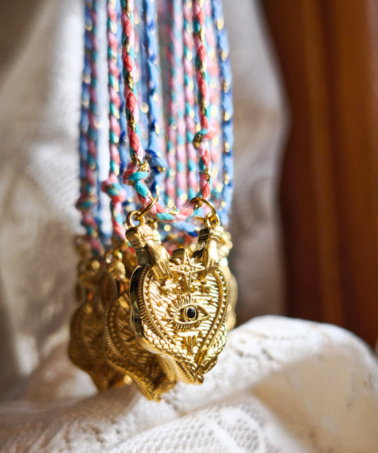 Amuleto Cvore Occhio Custode