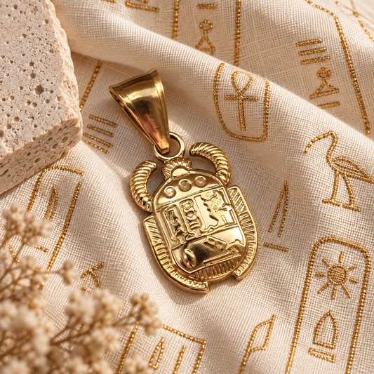 Charm Scarabeo Gold