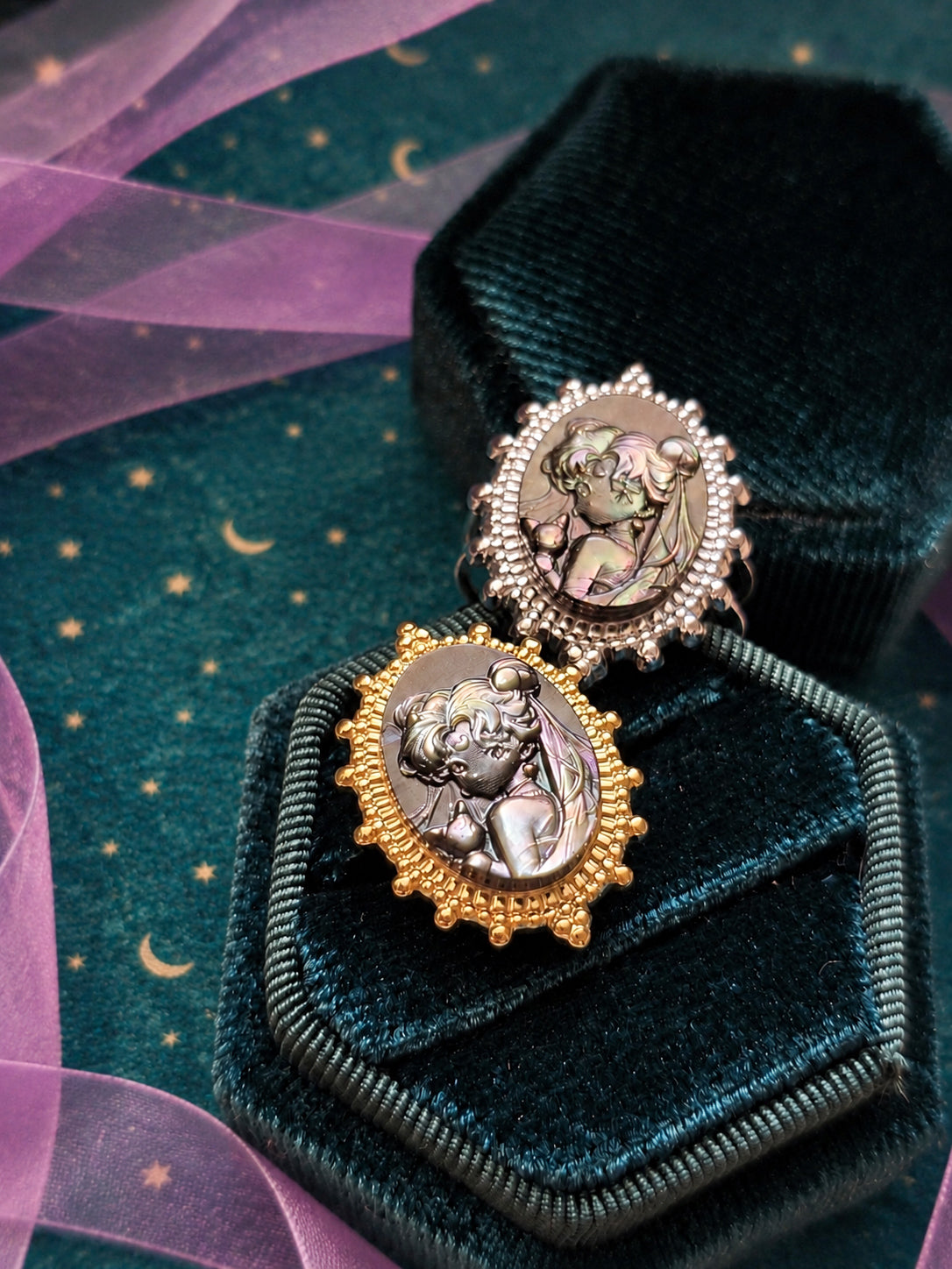 Anello Guerriera Della Luna