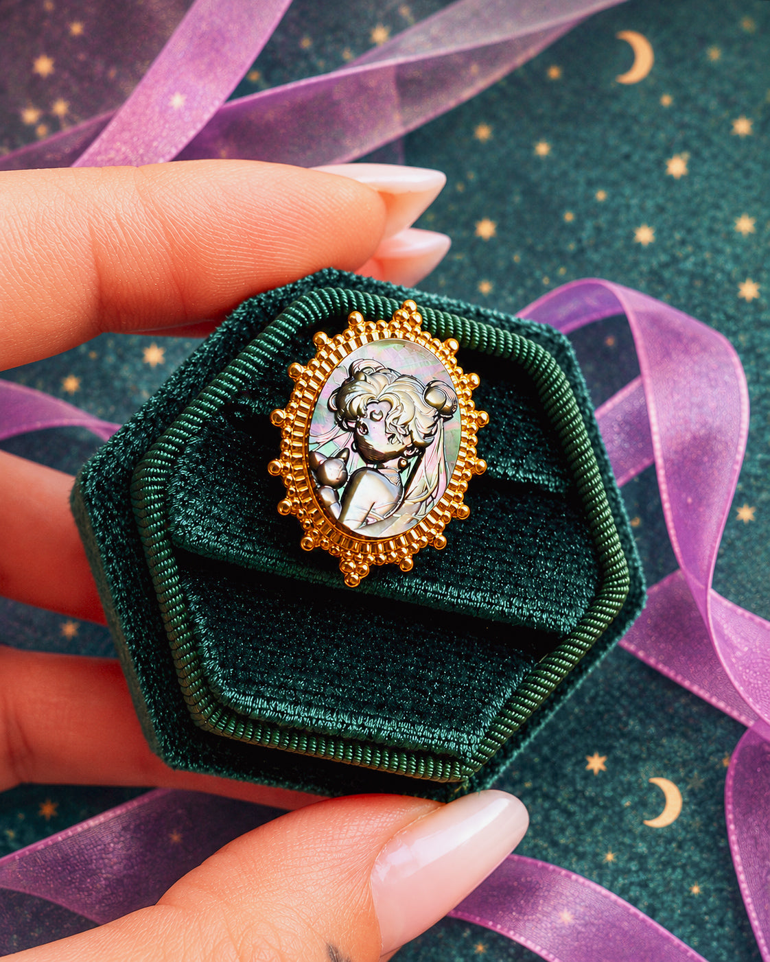 Anello Guerriera Della Luna