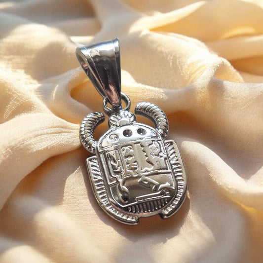 Charm Scarabeo Silver