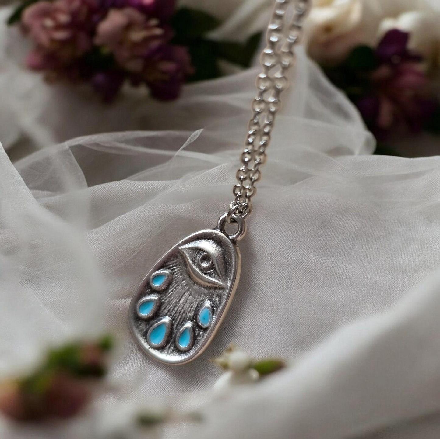 Vigilant Teardrop Necklace