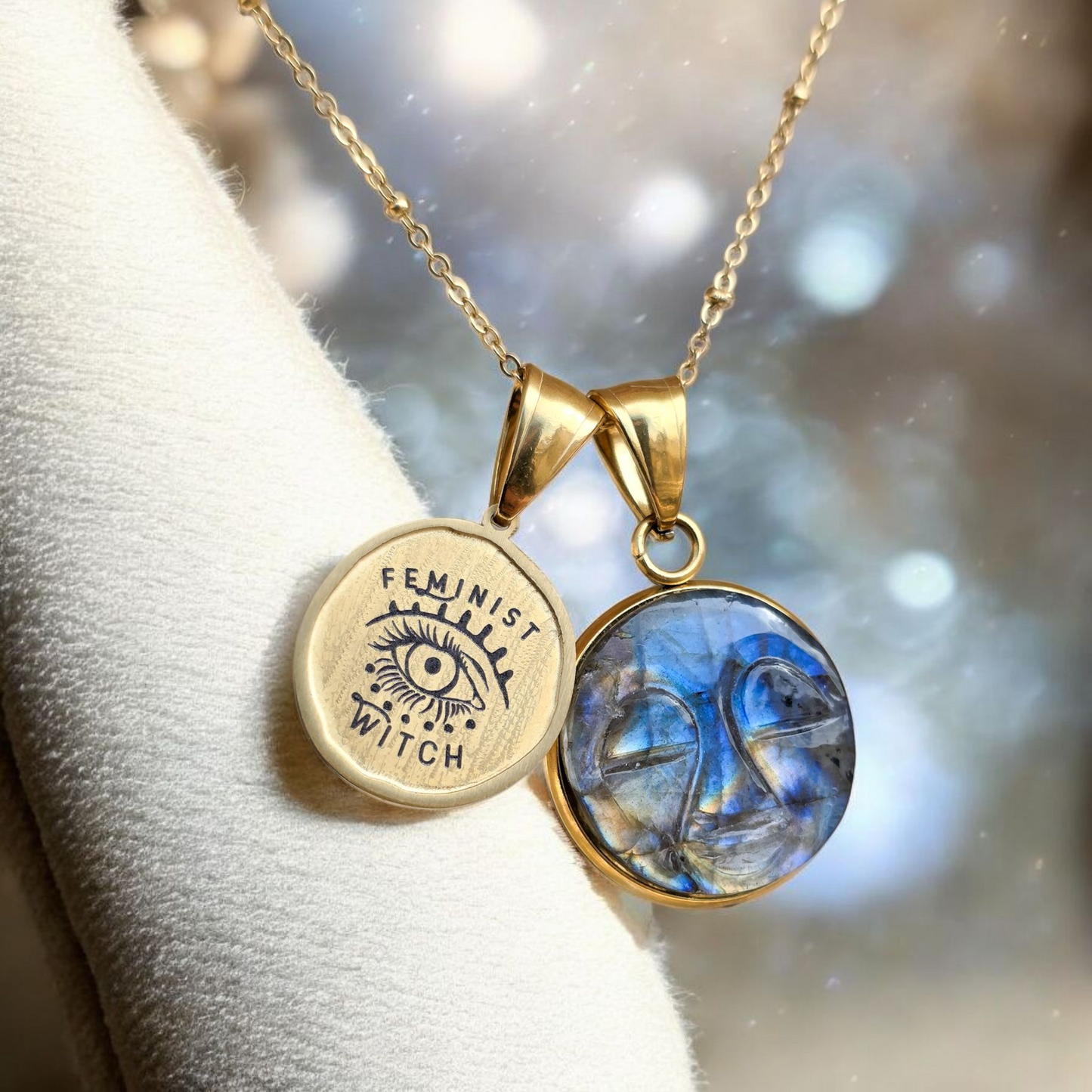 Charm Ecate Labradorite