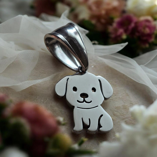 Charm Bau Silver