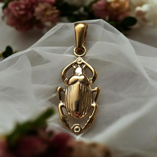 Scarab Beetle Charm