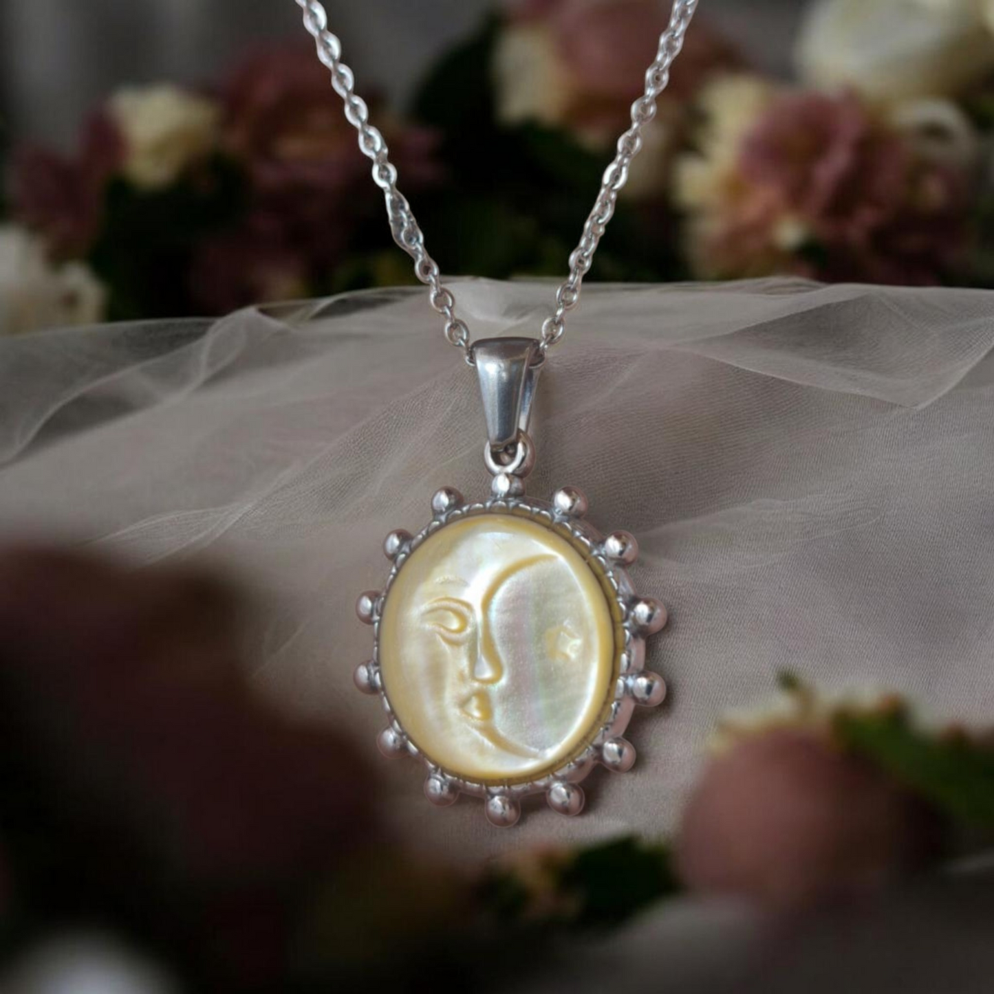 Collana White Moon Silver