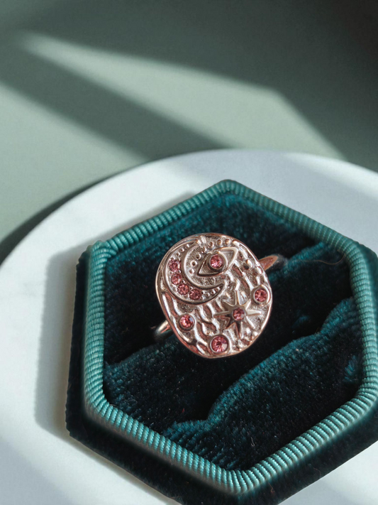 Anello Lvnatica Silver Rosa