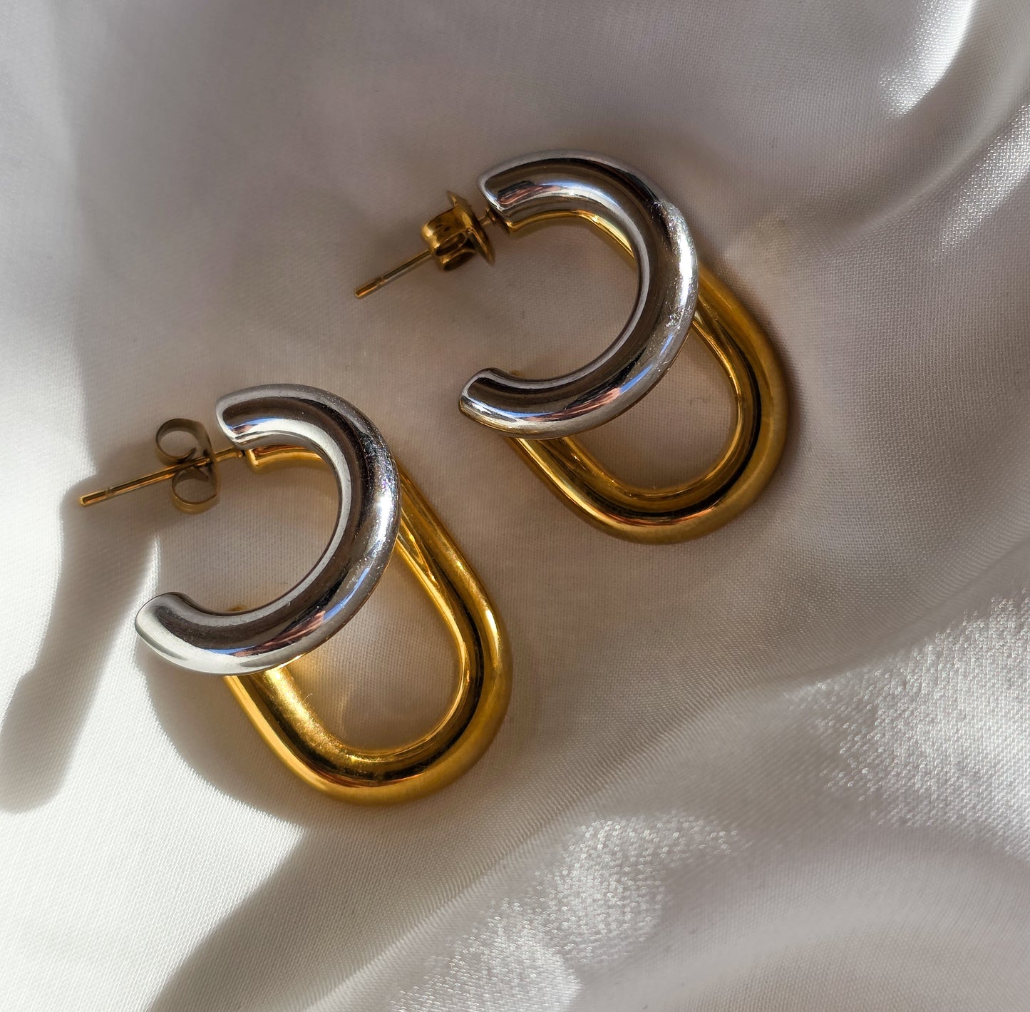 Orecchini Dual Link