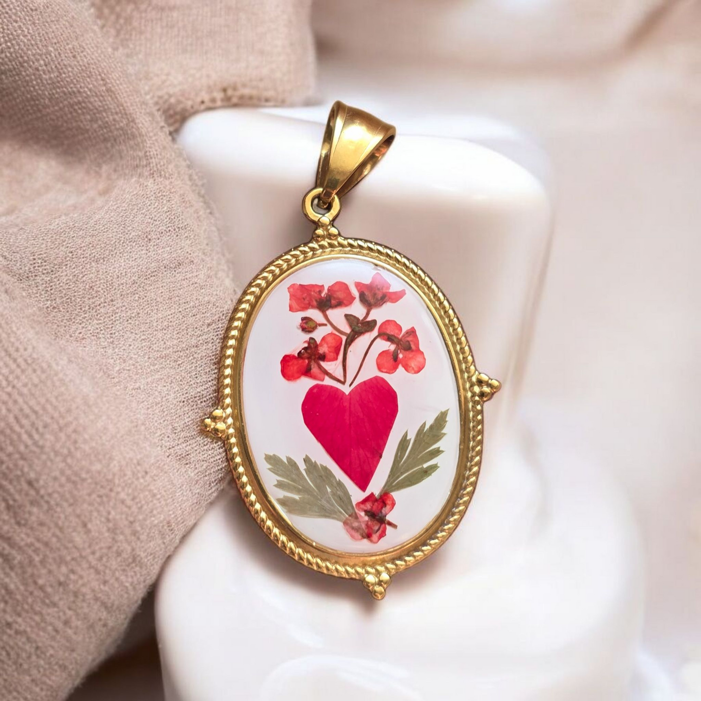 Customizable Sacred Flowers (free engraving)