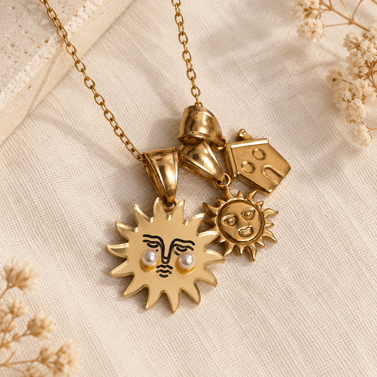 Dreamy Sun Charm