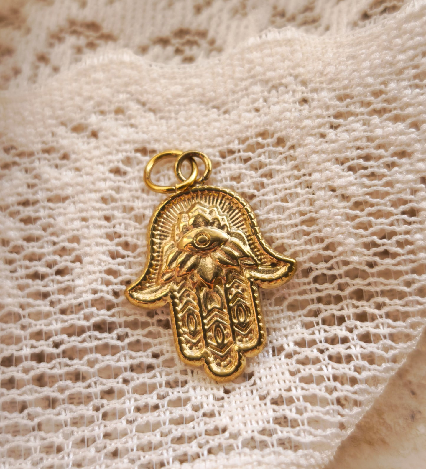 Charm Mano di Fatima Gold
