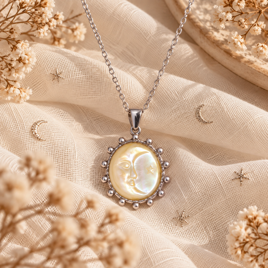 Collana White Moon Silver