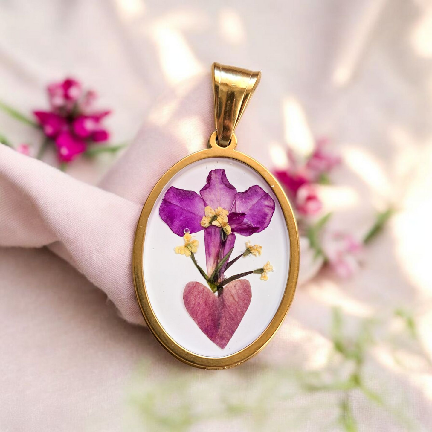 Sacred Flowers Customizable (free engraving)
