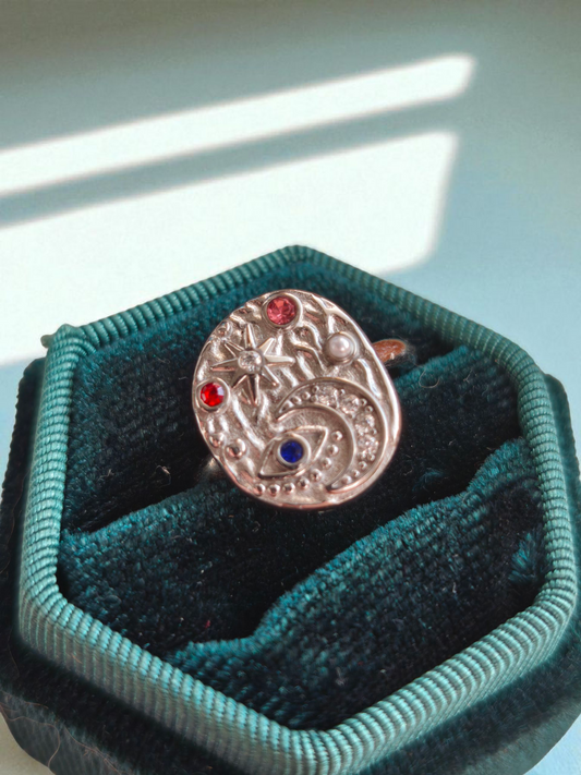 Anello Lvnatica Silver Multicolor