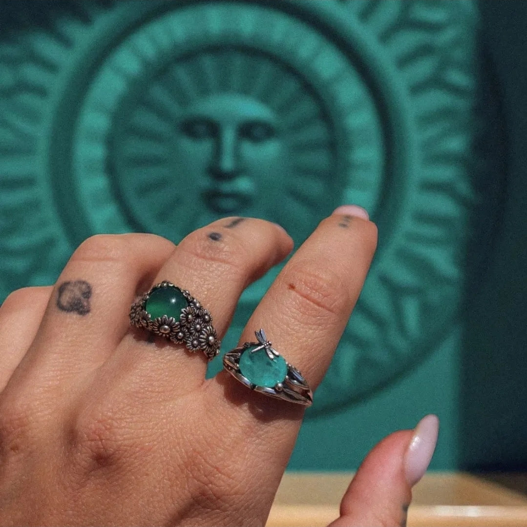 Anello Chloris Amazzonite