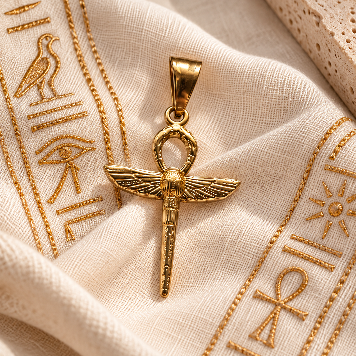 Charm Khepri Alato Gold