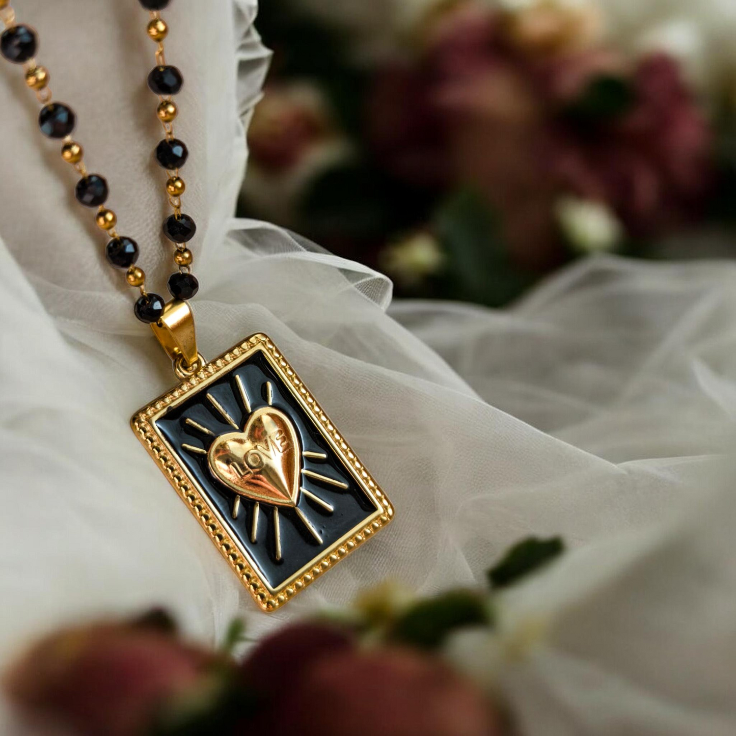 Koray Black Necklace