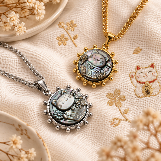 Preordine 10/15 giorni Girocollo Maneki-Neko